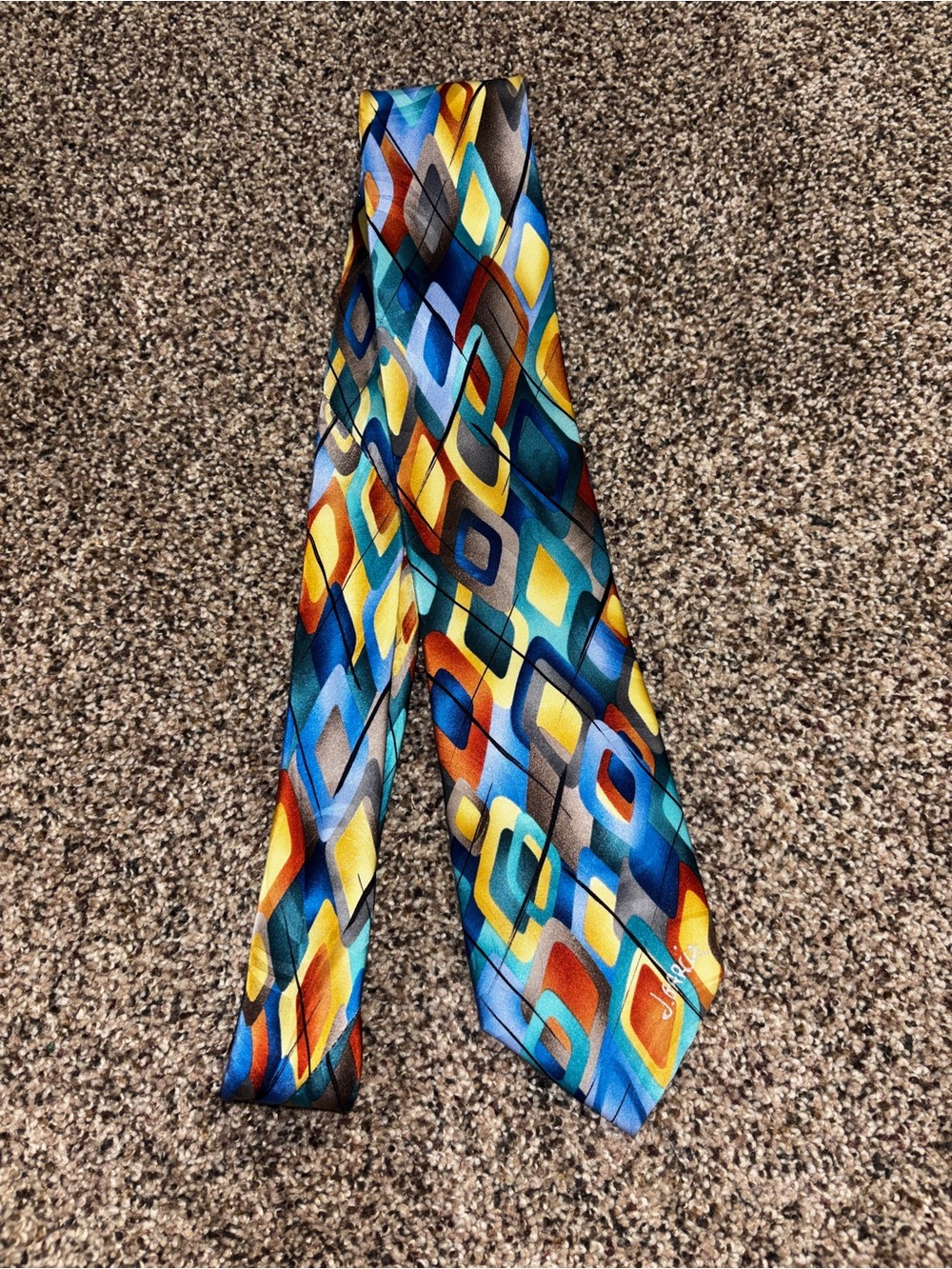 Jerry Garcia Grateful Dead Collector’s Edition 100% Silk Men’s Neck Tie Abstract
